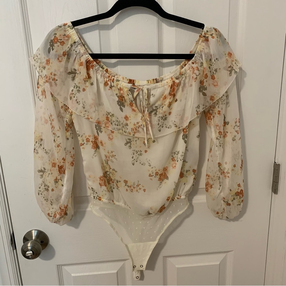 Abercrombie off the shoulder bodysuit